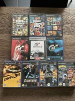 10 PS2 Spiele  GTA, Gran Turismo, Racing & Action