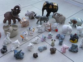 Elefanten Sammlung, Glücksbringer Elefant diverse