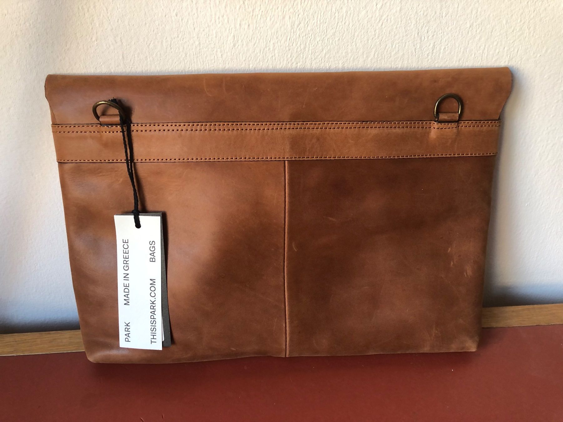 Borse: PARK Laptophülle Leder, Laptoptasche – Nuovo (secondo la descrizione) da Zürich venduto da Kellele 1