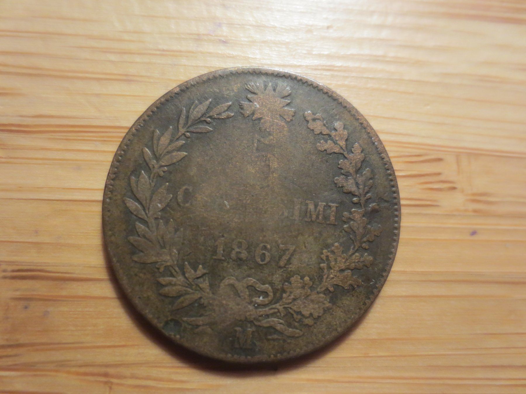 Tutti le monete: Antike Münze  1867 – Usato da Weier im Emmental venduto da waefler03