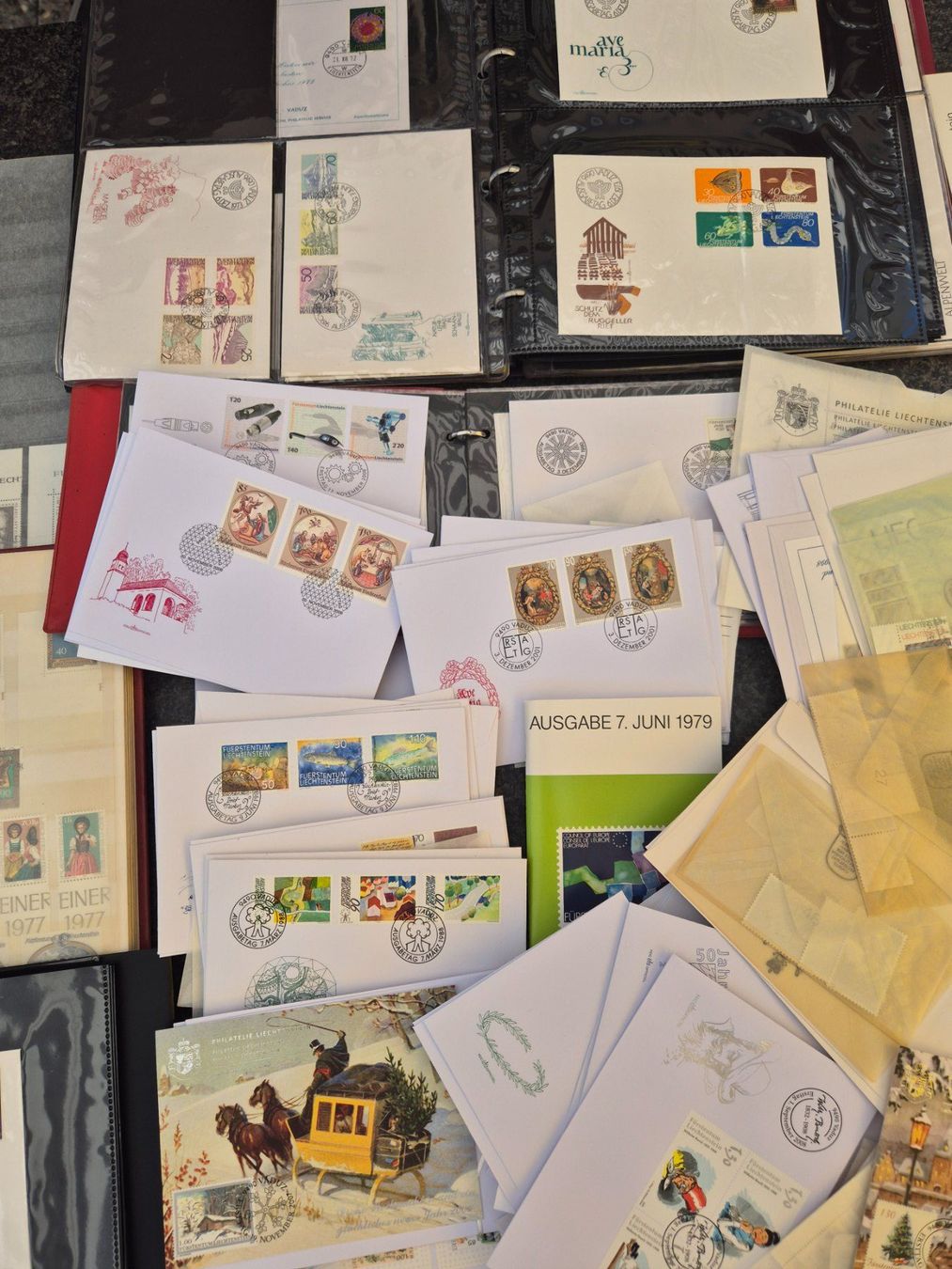 Alle Briefmarken: FL-Briefmarken grosse Sammlung bis 2007 Zustand gem.Bilder – Gebraucht aus Oberuzwil von ceeg7 2