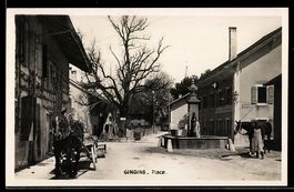 AK Gingins, Place, Hotel de la Croix Blanche