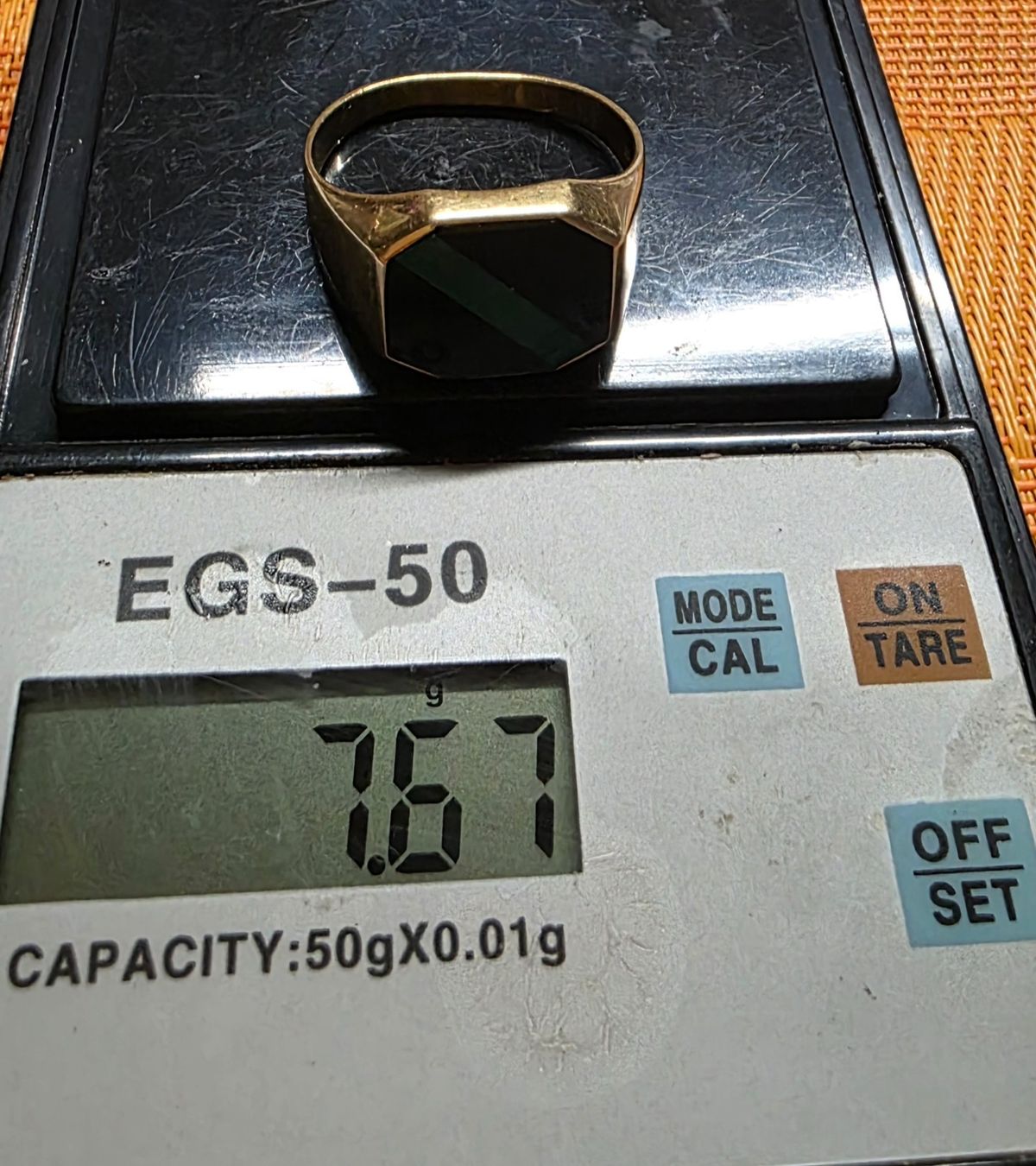 Anelli: GOLD HERREN RING 18 KARAT 7.65gr – Usato da Schönenwerd venduto da 1952kv 6