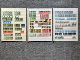 Deutschland Doublettensammlung Europa Cept 1956-92 gestemp.