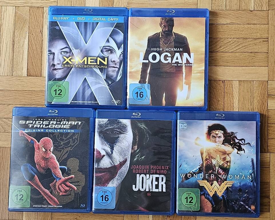Tutti i DVDs: DVD/Blu-Ray Sammlung (Marvel, DC, GOT, TWD) – Usato da Gossau SG venduto da nanuwasgeht 1