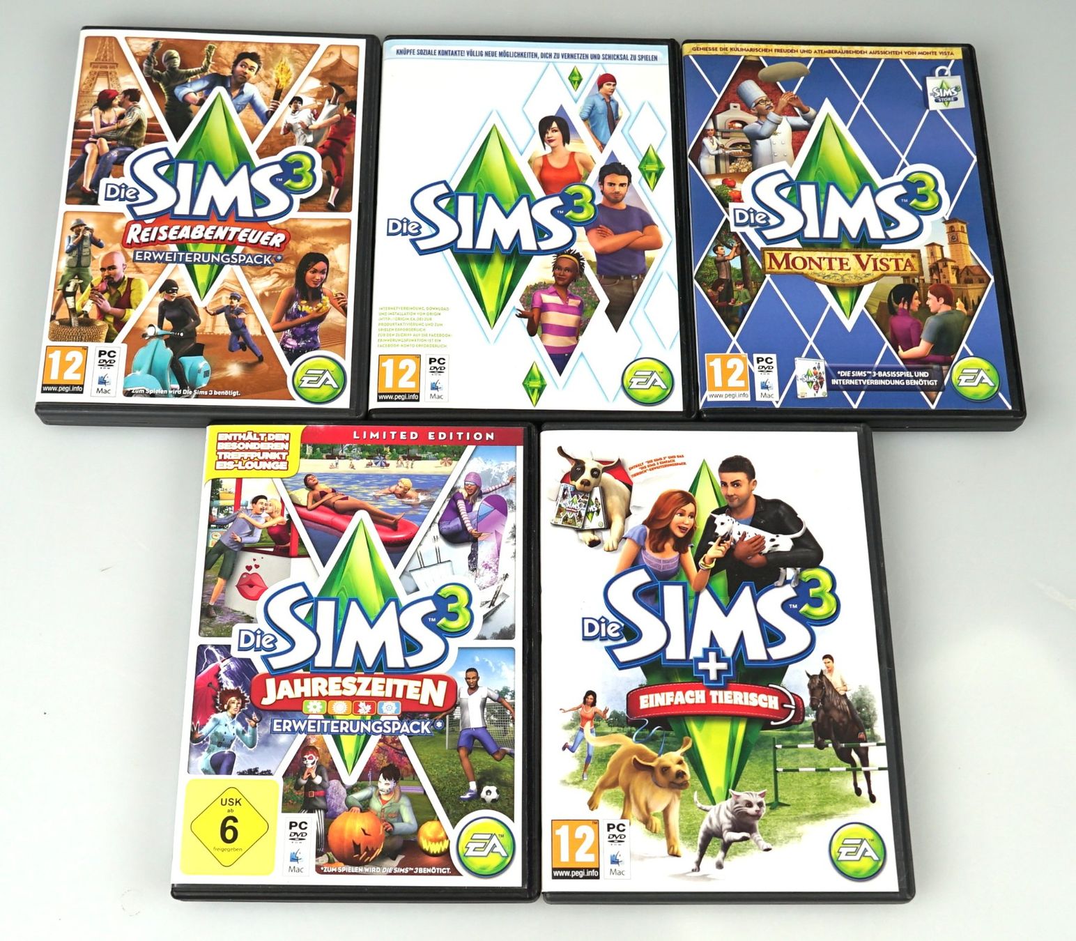 Spiele: Die Sims 3 Collection für PC – Gebraucht aus Volketswil von brockipfannenstil