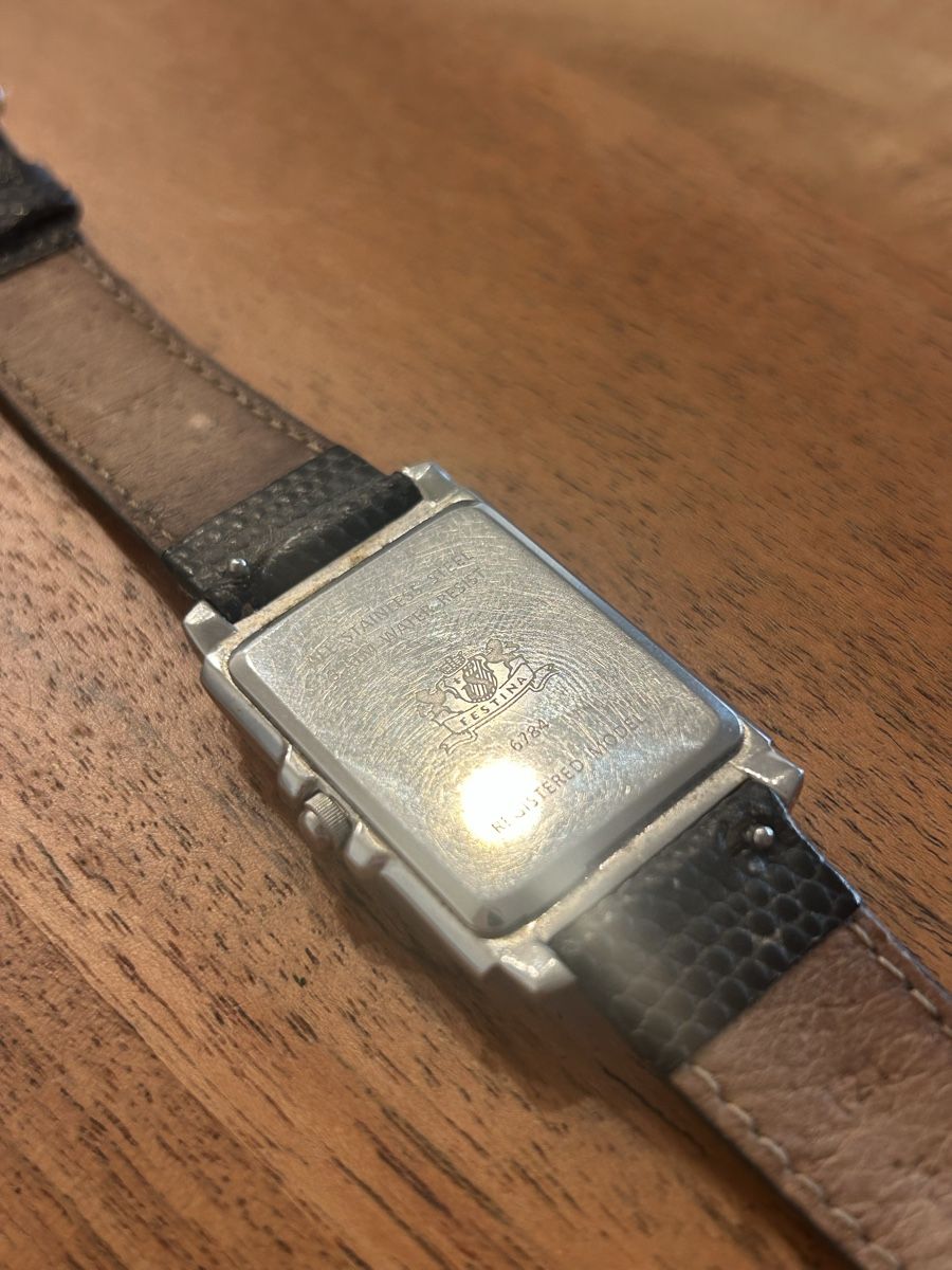 Festina Orologi: Festina rettangolare – Usato da Dübendorf venduto da Sim_2002 1
