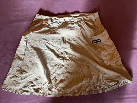 LightHeart Gear Hiking Skirt Wanderrock Rock, Grau, L