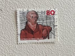 Music Thema Briefmarke
