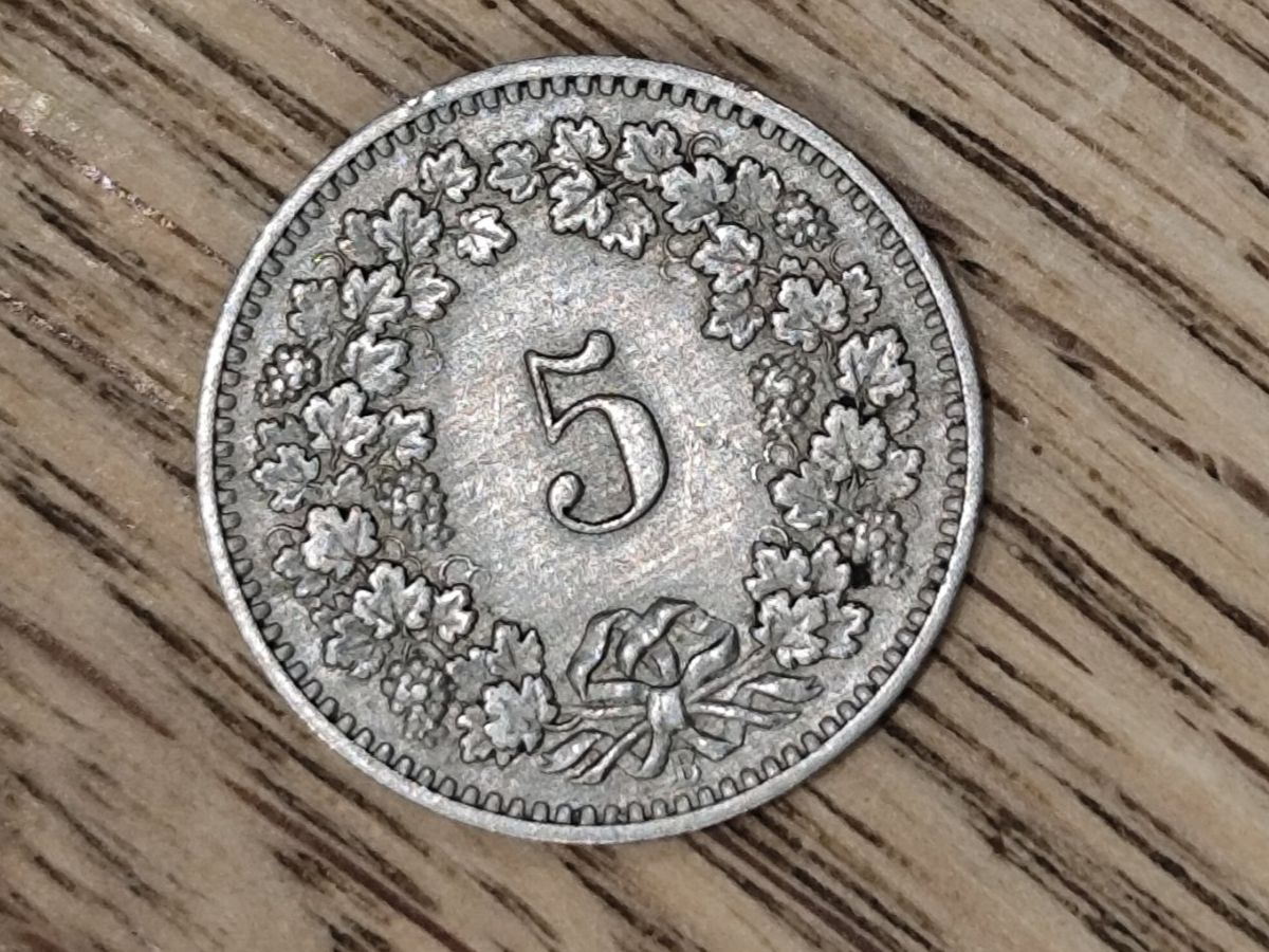 Alle Münzen: ==> 5Rp 1889 -ss <== – Gebraucht aus Bern von b.man_is_back 3