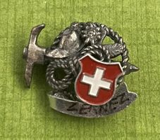 Zernez Edelweiss Hut Abzeichen