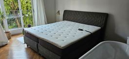 Boxspringbett, Fuß- und Kopfenden verstellbar, Top Zustand!
