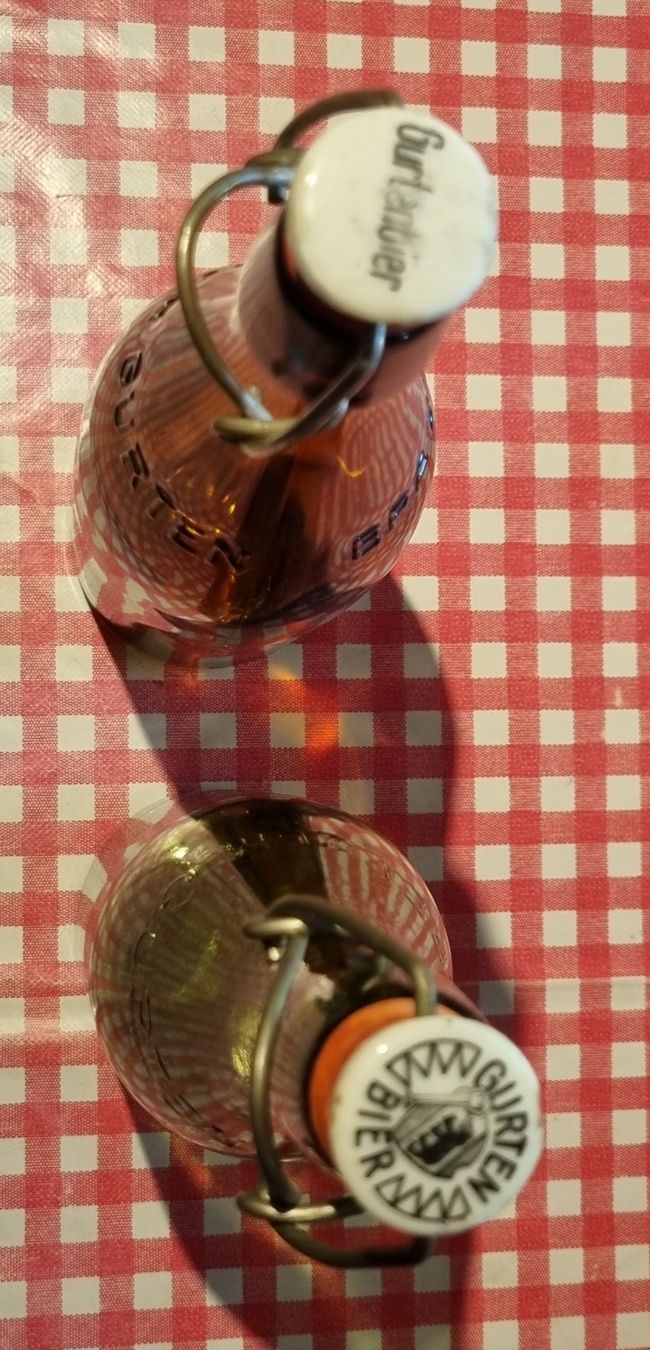 Bicchieri, Caraffe & Bottiglie: Gurten Bier Bügelflaschen 2 Stk  – Usato da Reichenbach i. K. venduto da Uersu86 1