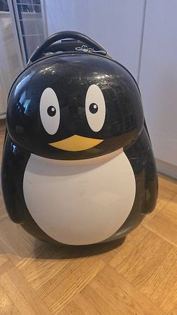 Kinderkoffer Pinguin