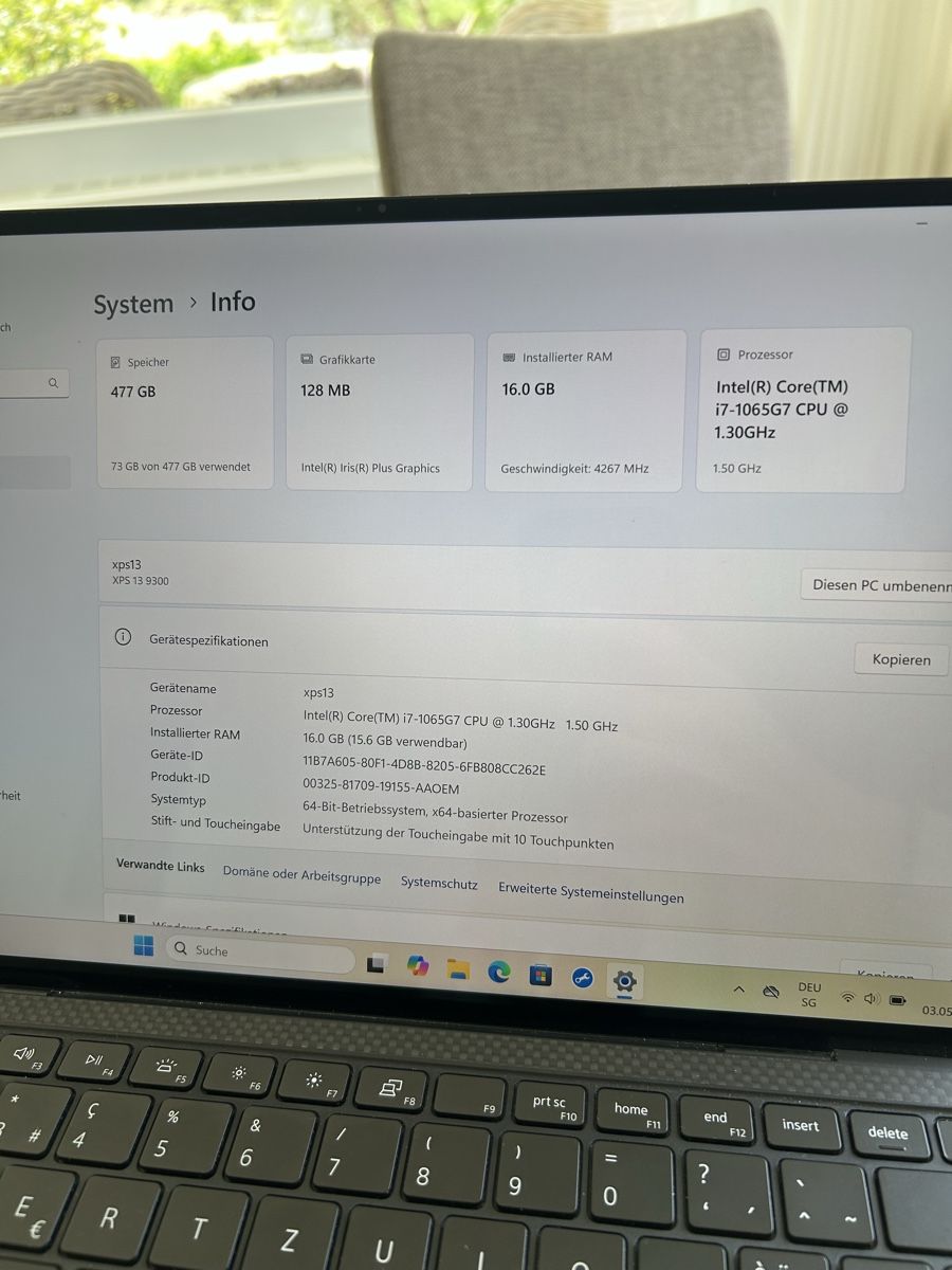 Dell Notebook: Dell XPS 13 Laptop – Usato da Fislisbach venduto da amgt 3