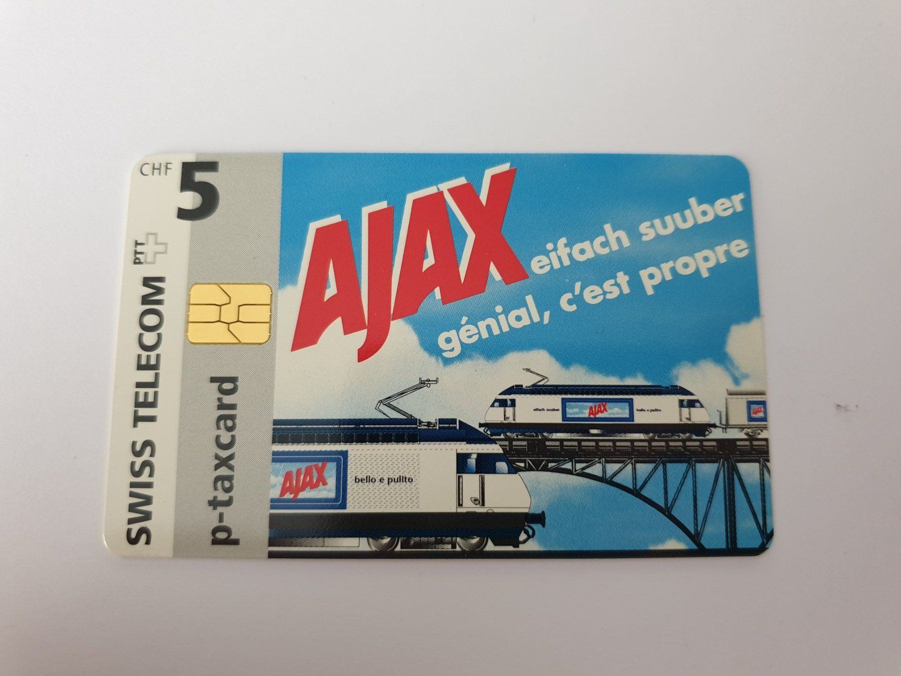 Cartes de téléphone: Ajax ungebr – D'occasion à Rain par chesz