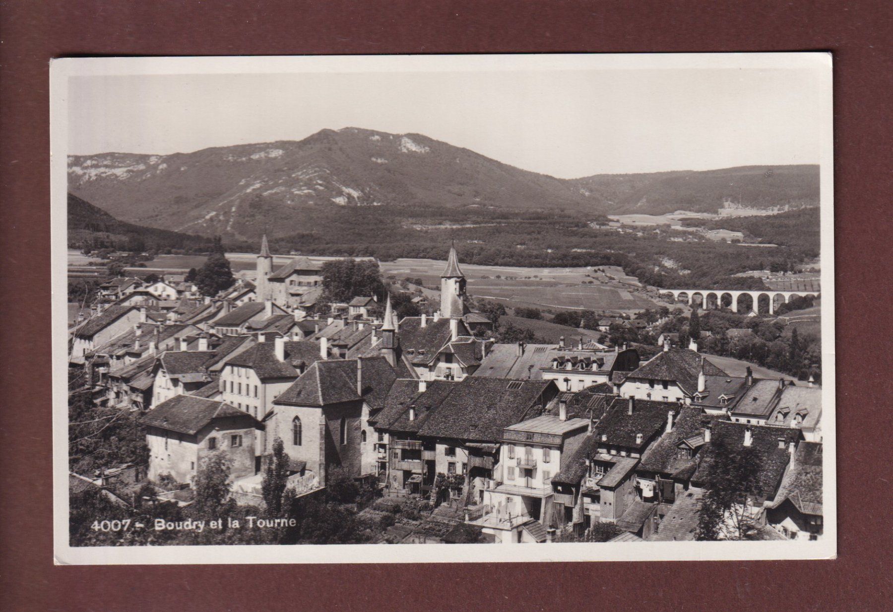 Cartoline postali: BOUDRY et La Tourne – Usato da Pully venduto da nicecards