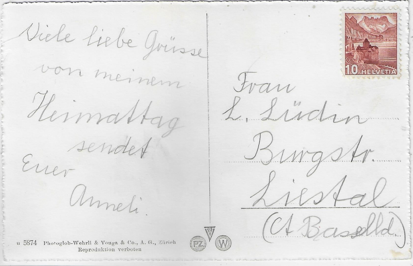 Cartoline postali: Schloss Hallwil – Usato da Ettingen venduto da Kartenplanet 1
