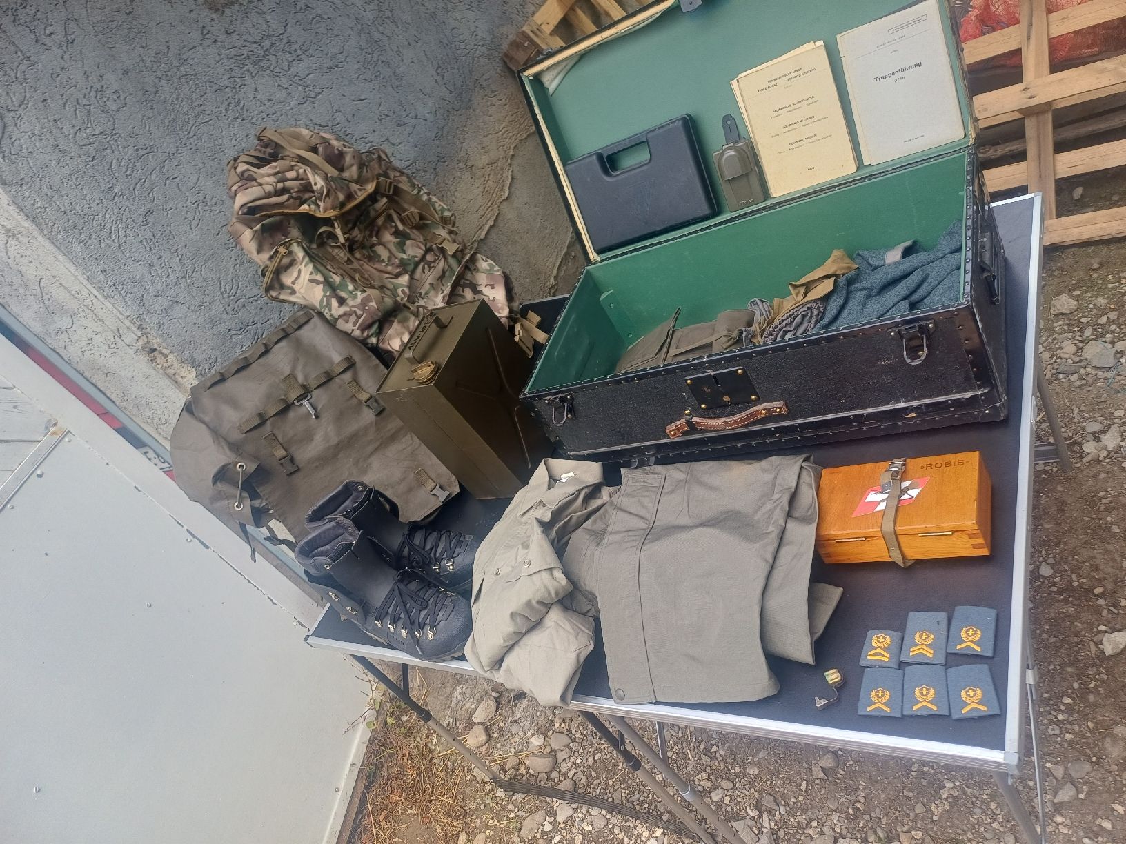 Casse di trasporto: Lot Militaria – Difettoso da Wangenried venduto da Recycler94