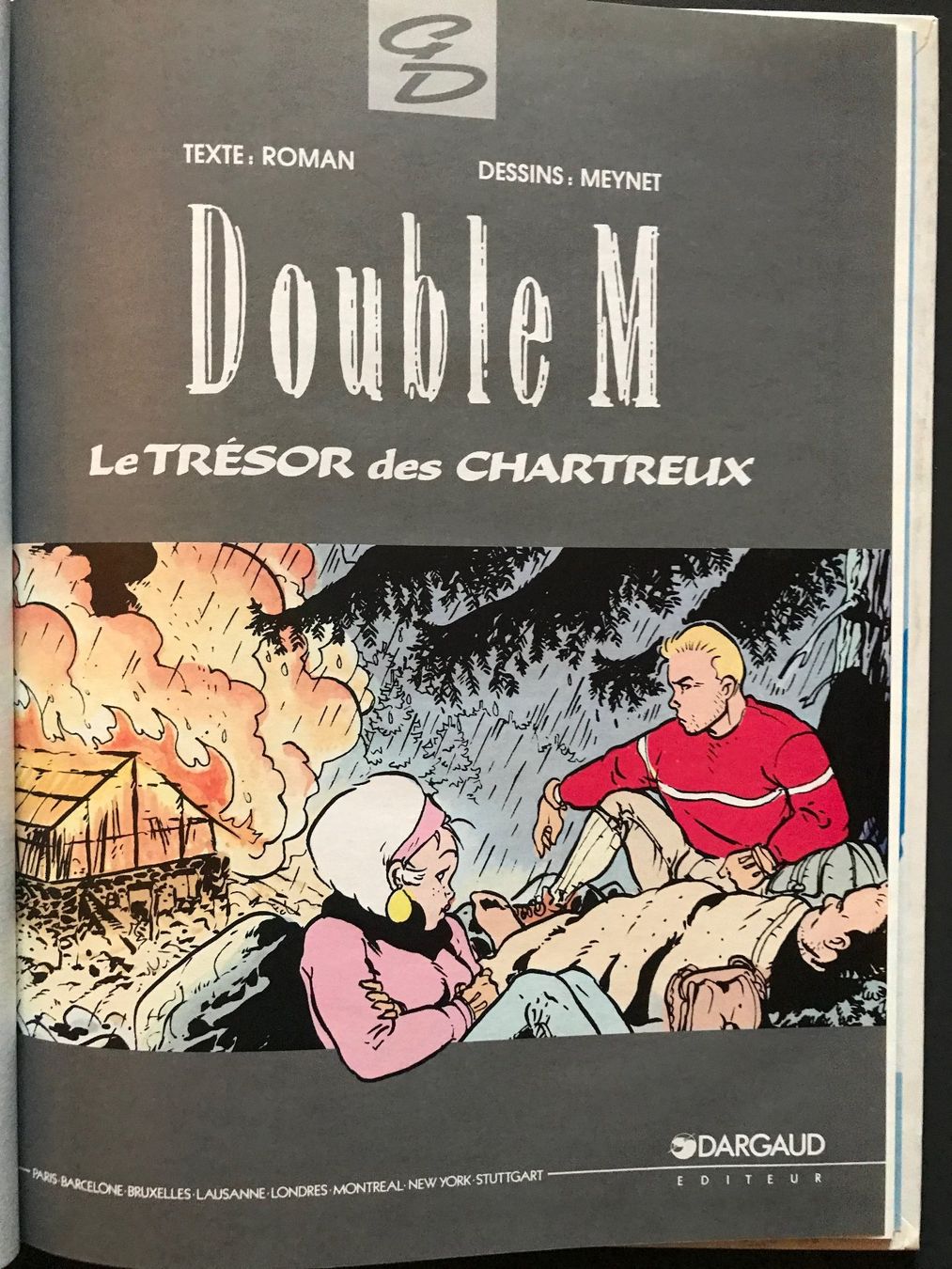 Comics: Double M - Le trésor des Chartreux – Gebraucht aus Commugny von Alexnicolas11 1