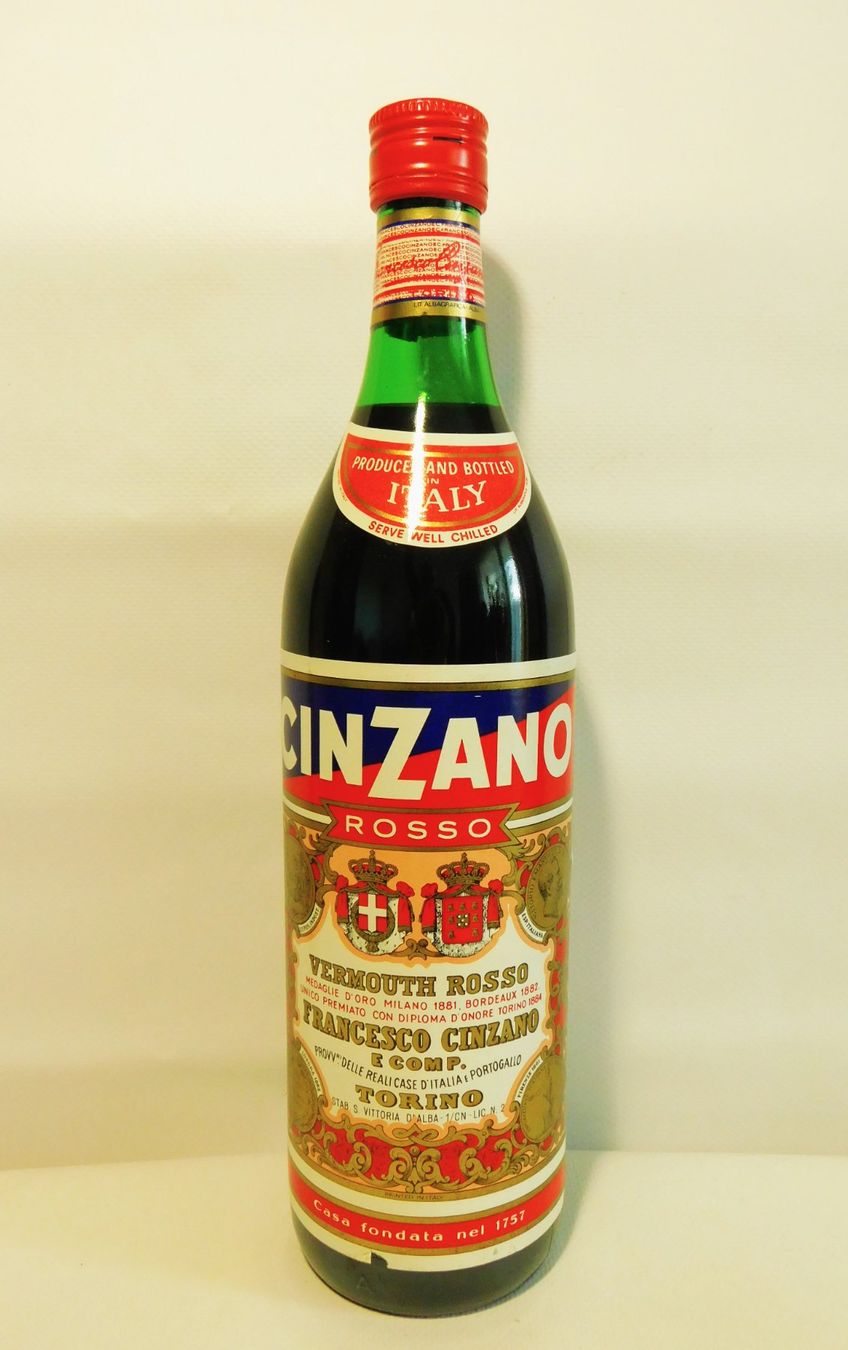 Bevande alcoliche: Cinzano Rosso Vermouth 1970s – Usato da Emmenbrücke venduto da Ulisse-22