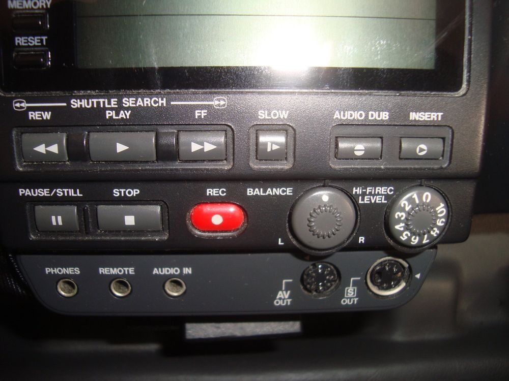 JVC videomovie Camera GR-S707 Super VHS Hi-Fi Stereo Occasio (Gebraucht ...