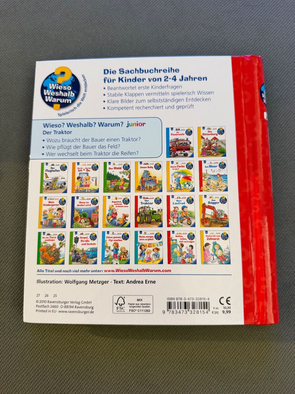 Bücher: Wieso Weshalb Warum - Der Traktor – Gebraucht aus Bubendorf von glitchCat 1