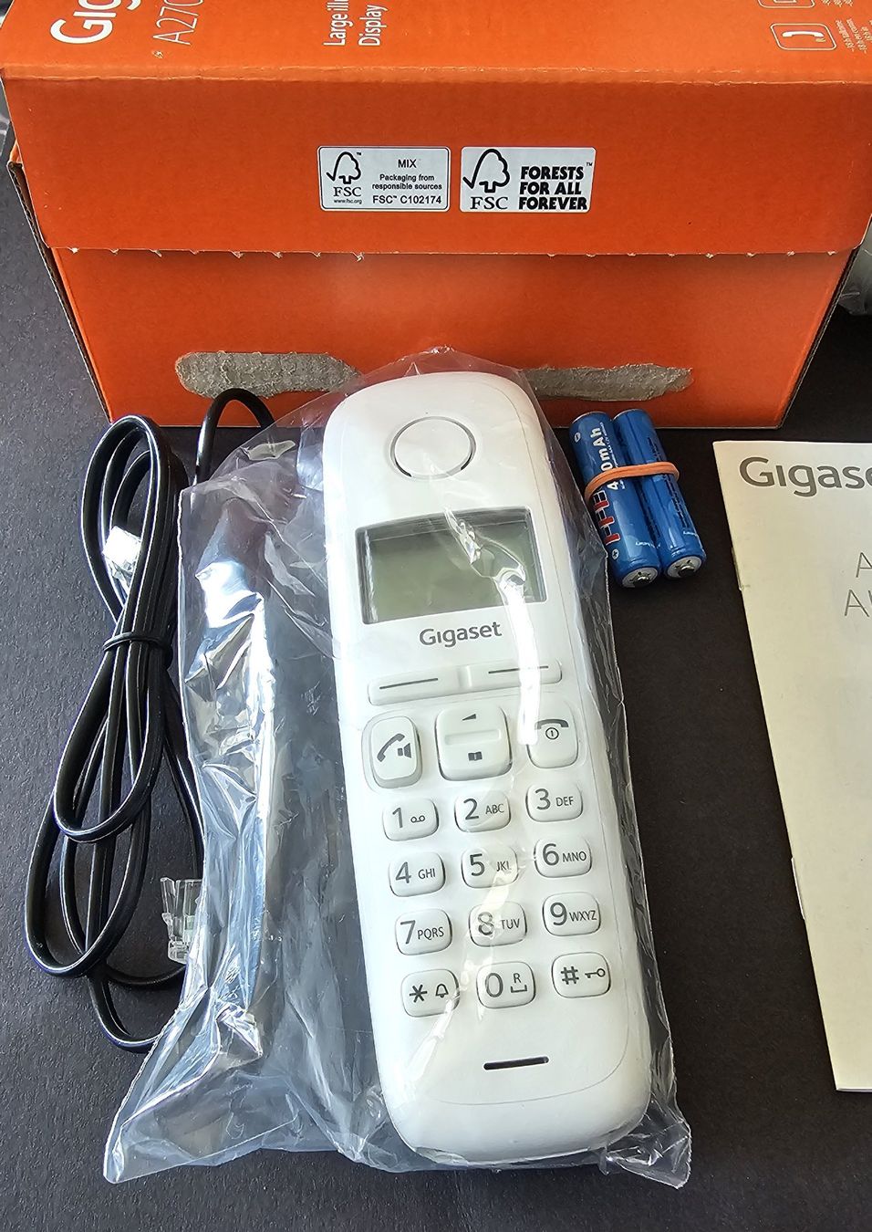 Gigaset Telefoni: Telefon - Gigaset A270 - Weiss – Usato da Lenzburg venduto da Pa_hcs 4