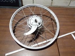 Speichenrad Rücktrittrad Weinmann Felge Alu 17" (21x2)