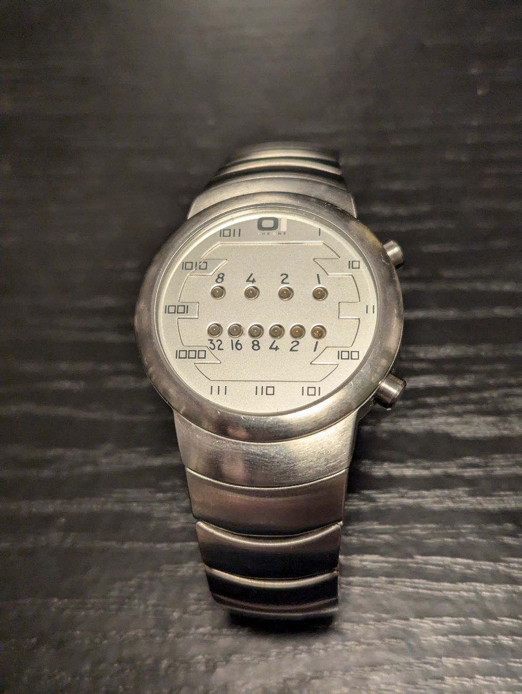 Uhren: "01 THE ONE" Samui moon Binary LED Watch - Steel – Gebraucht aus Baden von swiss-alps 2