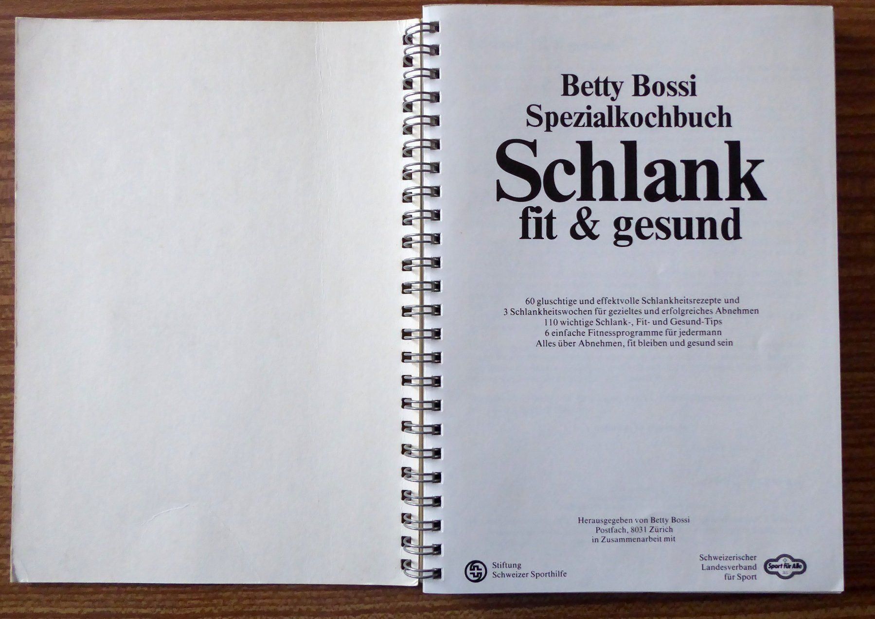 Libri: Betty Bossi - Schlank und gesund – Nuovo (secondo la descrizione) da Wettingen venduto da tonia3 1