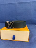 Original Louis Vuitton Wendegürtel – Schwarz/Dunkelbraun