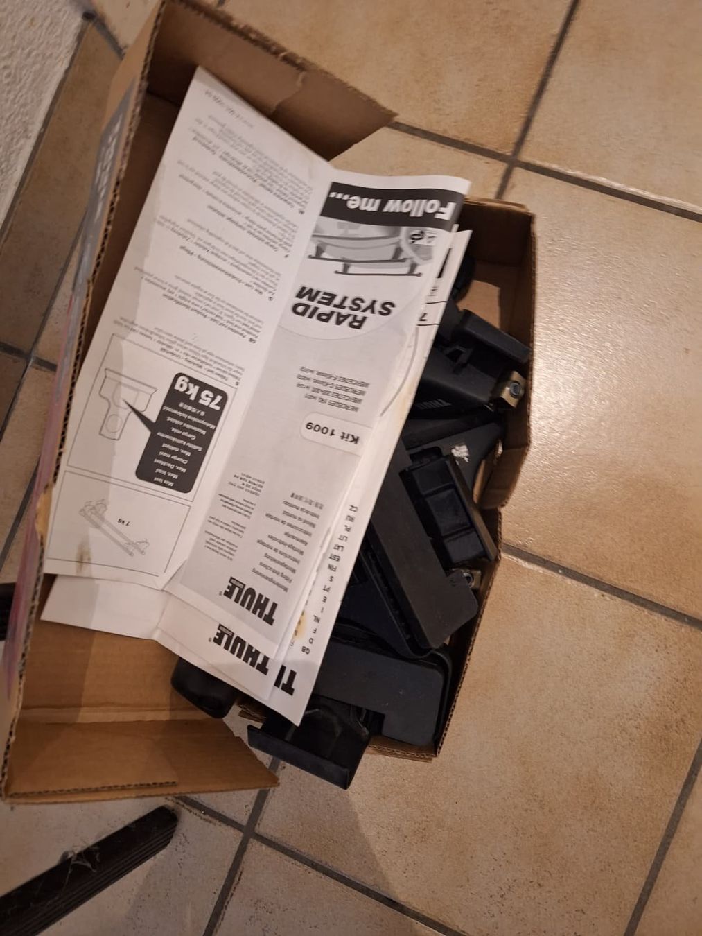 Thule Dachträger: Thule 755 Footpack  + Dachträgerstangen – Gebraucht aus Ipsach von nik_6hkj 1