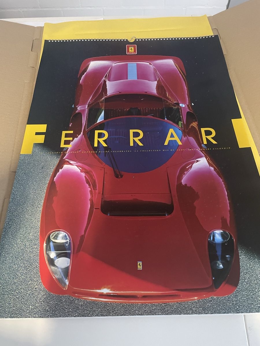 Ferrari Kalender: Ferrari Jubiläums Kalender 1985 – Neu (gemäss Beschreibung) aus Birrwil von Memme0
