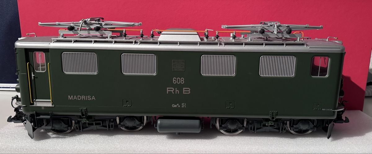 Modelleisenbahnen: RhB Messinglok Ge 4/4 I 608 Semaphore Topline – Gebraucht aus Esslingen von Ursr1