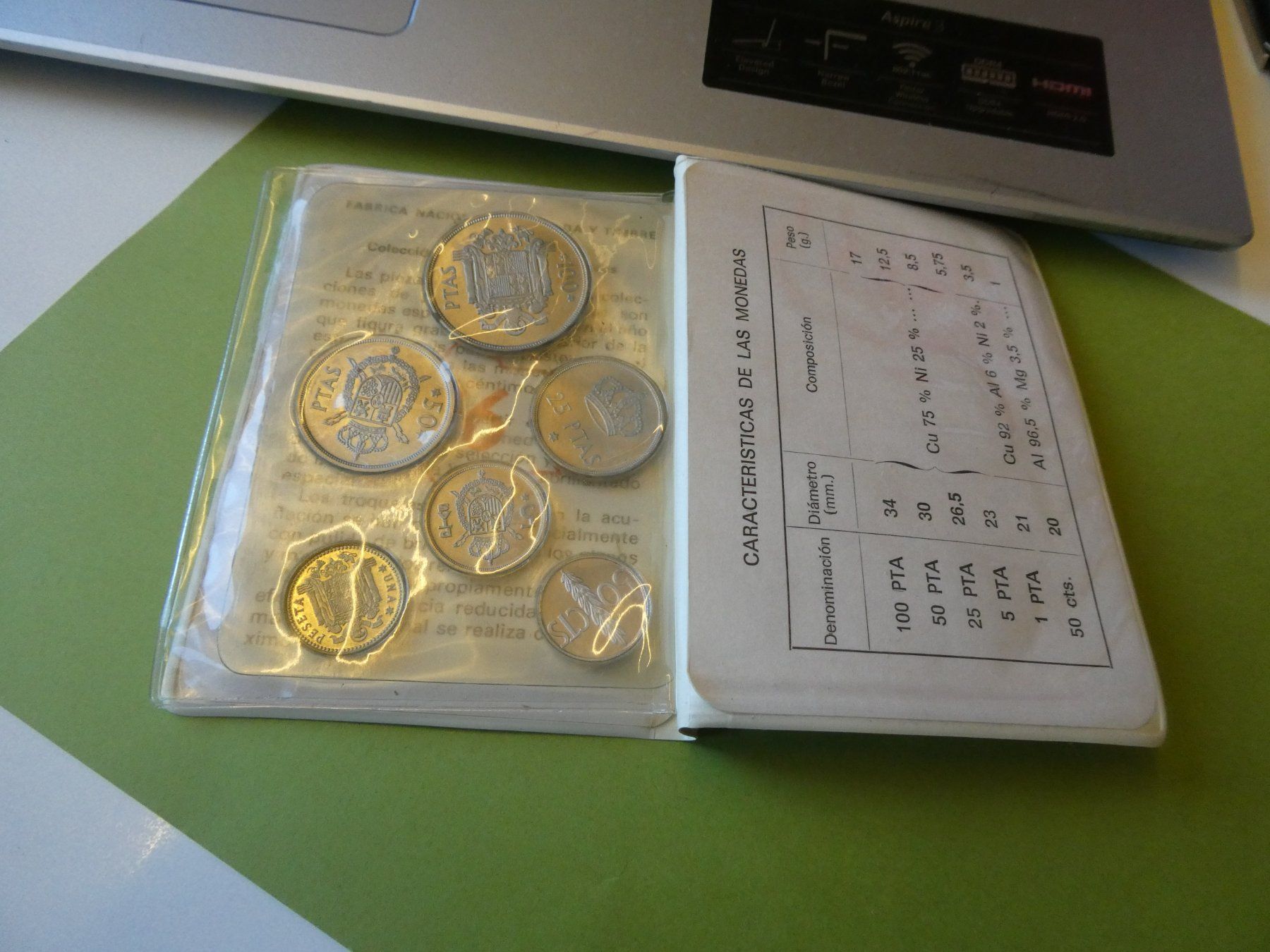 Alle Münzen: Spanien 1976, Pruebas Numismaticas – Neu (gemäss Beschreibung) aus Hinterforst von rohusri 2