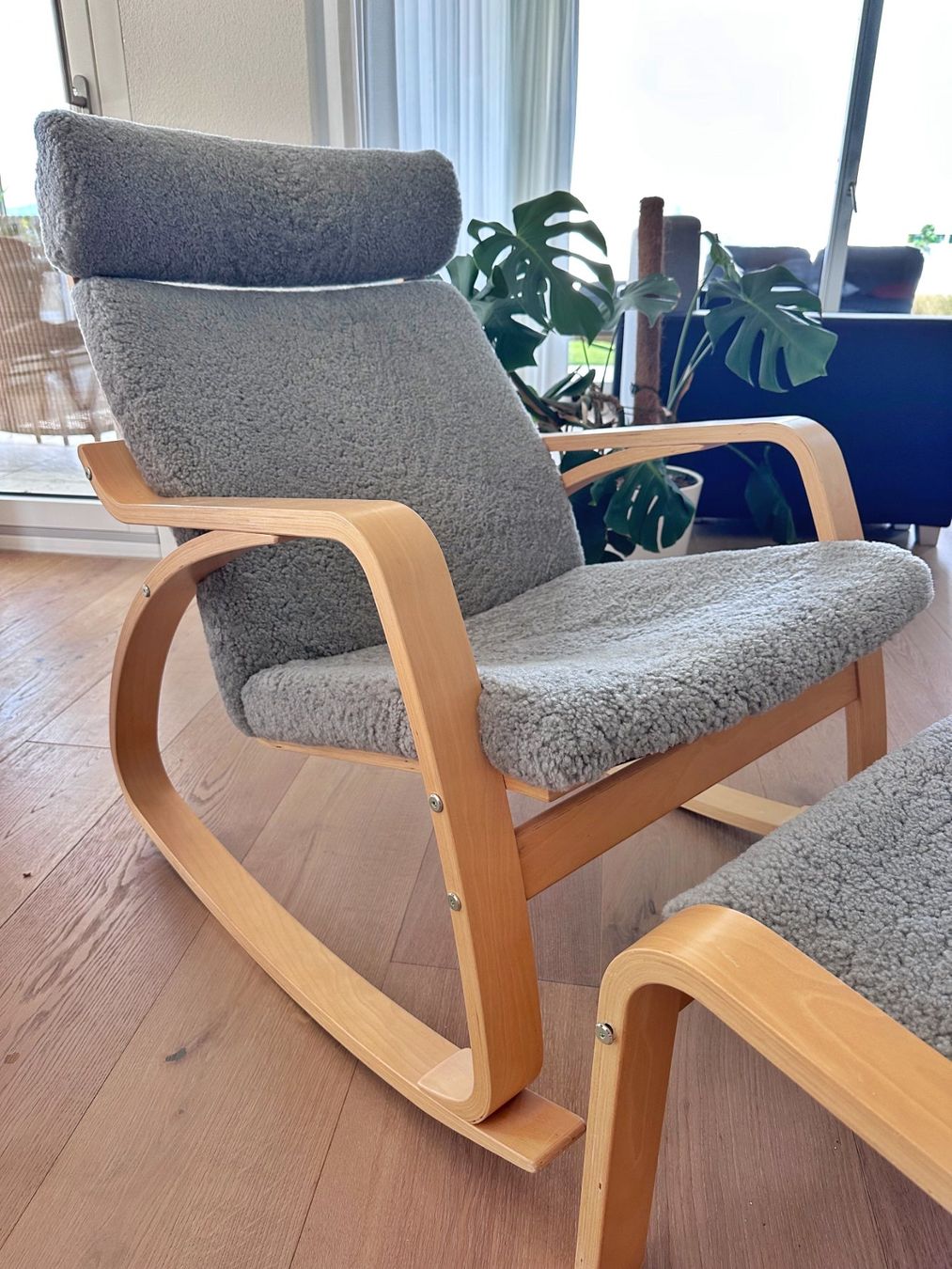 Poltrone: IKEA Poäng Sessel und Hocker – Usato da Thalwil venduto da nak0nakatz 1