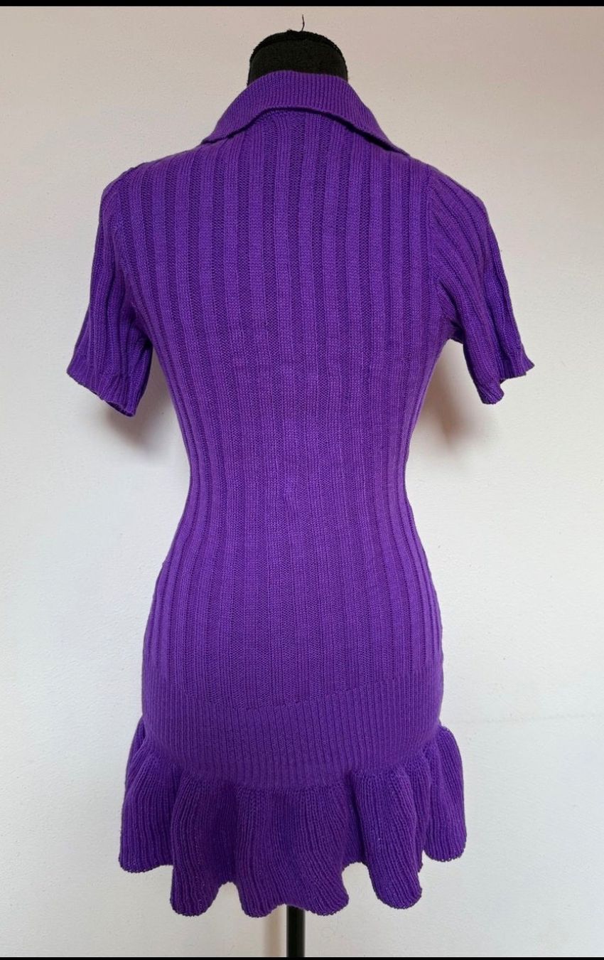 Shein Vestiti: Mini Robe pull violet bouton nacré XS/S – Nuovo (secondo la descrizione) da Genève venduto da Libellule477 1