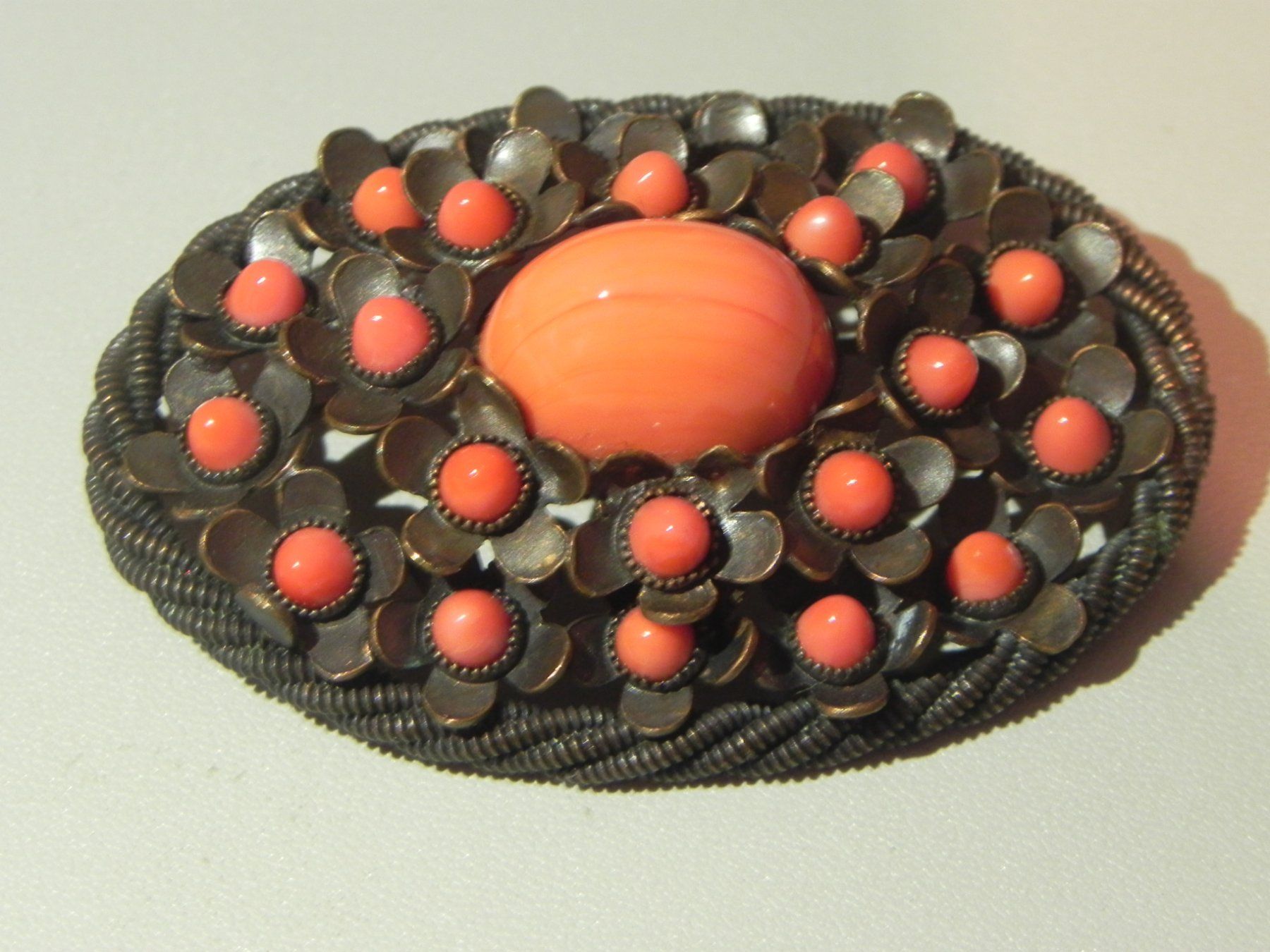 Broschen & Nadeln: Vintage Brosche (mit Korallen?) – Gebraucht aus Minusio von Lory64 5