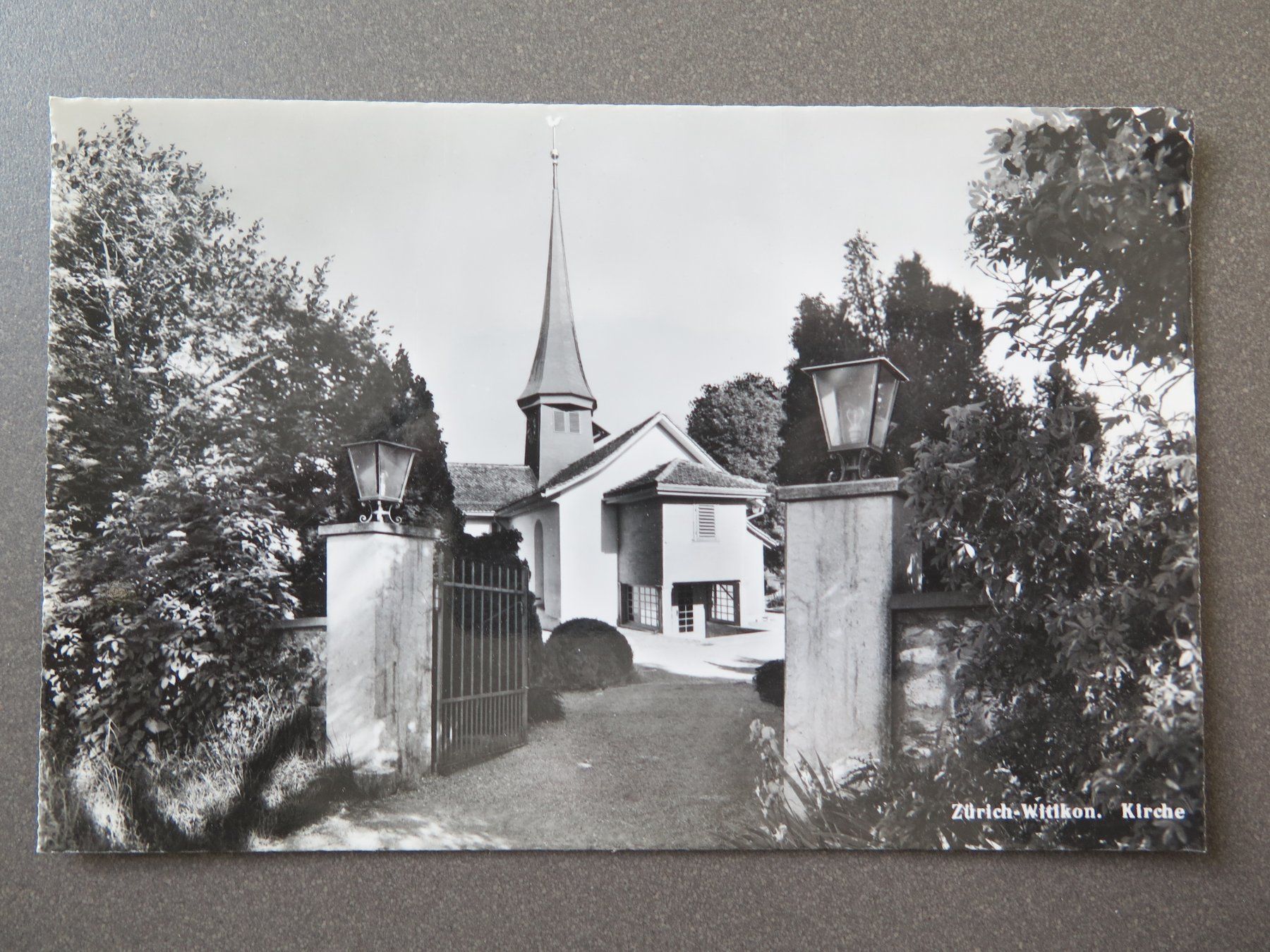 Cartes postales: ZÜRICH-WITIKON - KIRCHE – D'occasion à Wittenbach par lipasal
