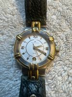 Maurice Lacroix Quarzuhr Damen 100m Wasserdicht Silber/Gold