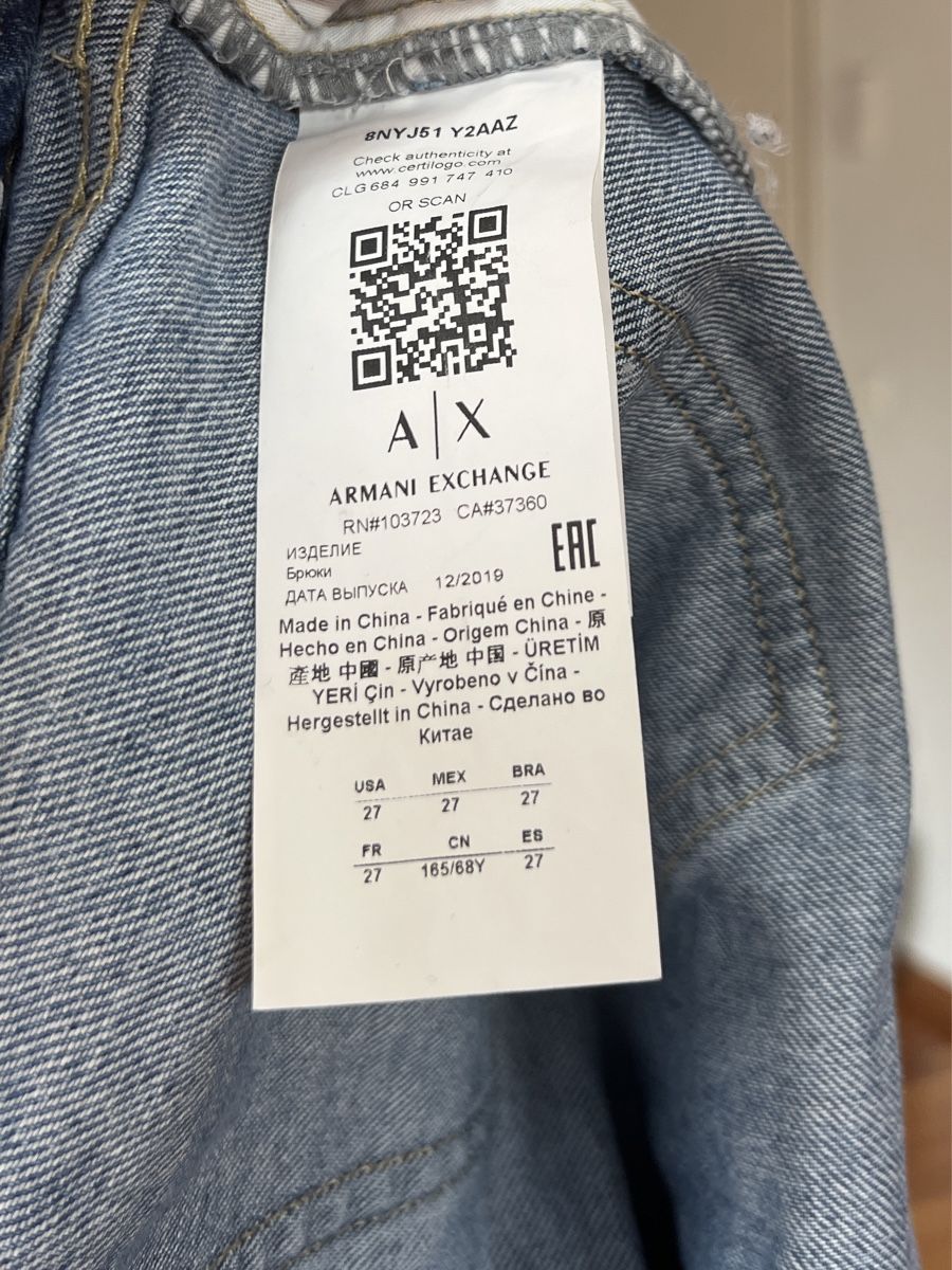 Armani Jeans: Armani Exchange Jeans – Usato da Zürich venduto da eli_t8nw 6