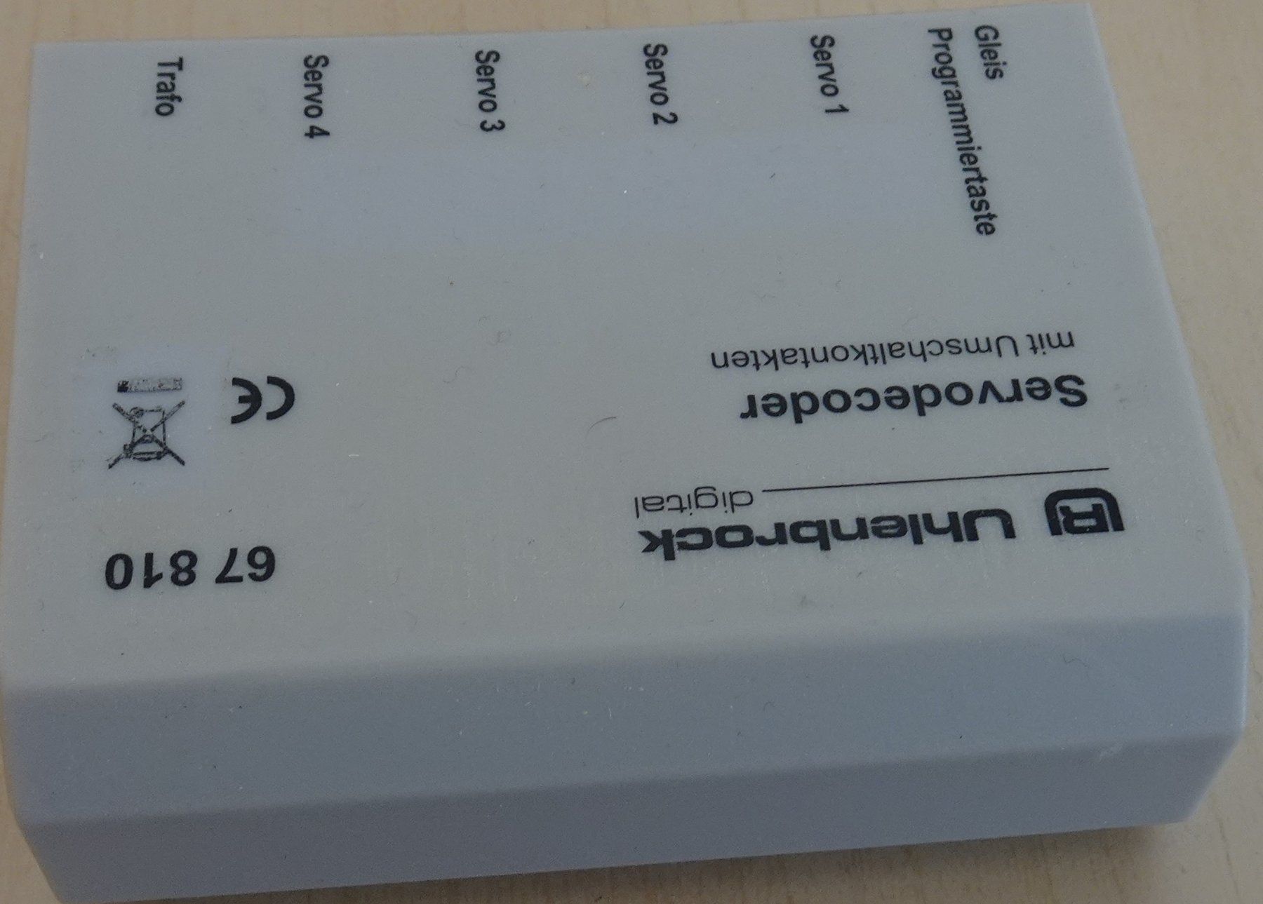Uhlenbrock Modellini di ferrovie: Uhlenbrock 67 810, Servo-Decoder in OVP – Usato da Grossaffoltern venduto da berner85 2