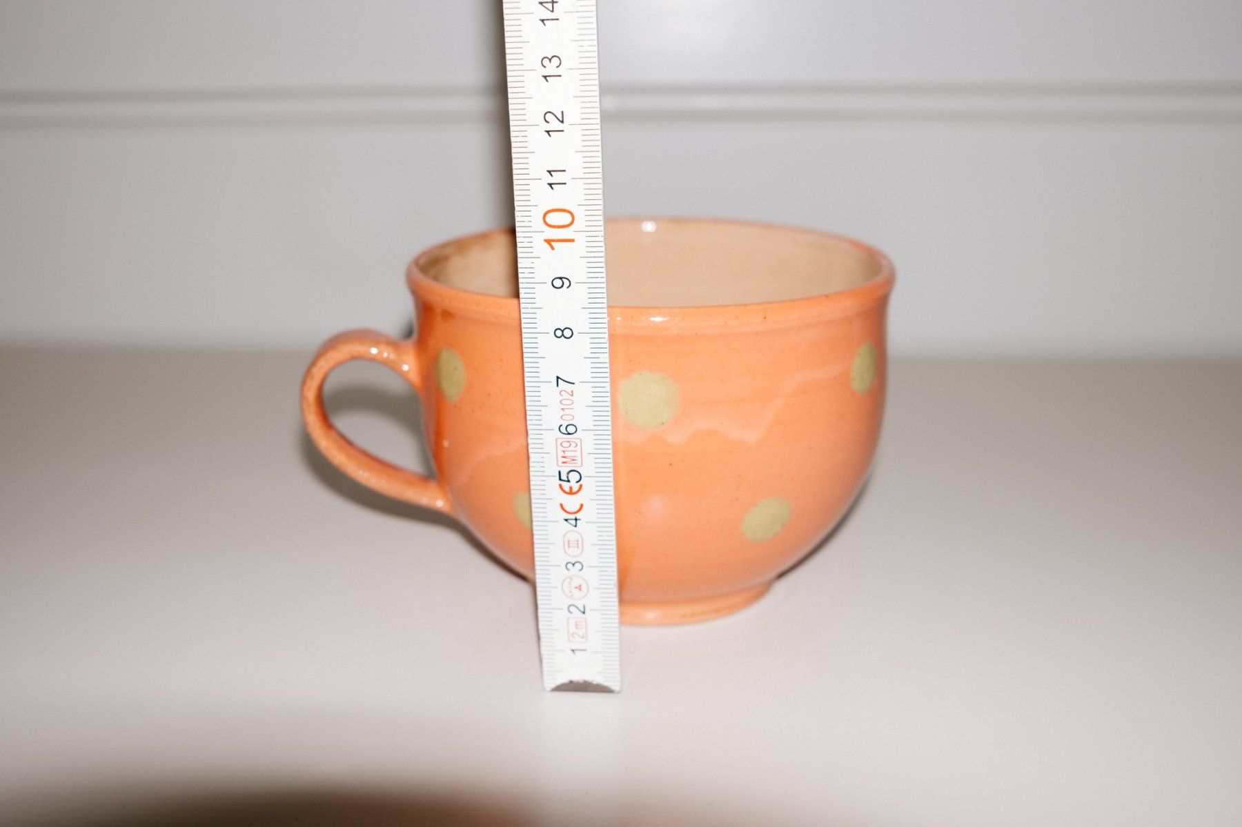 Tassen: Keramiktasse gross, Teetasse, Unikat – Gebraucht aus Zürich von pinkmilkyway 3