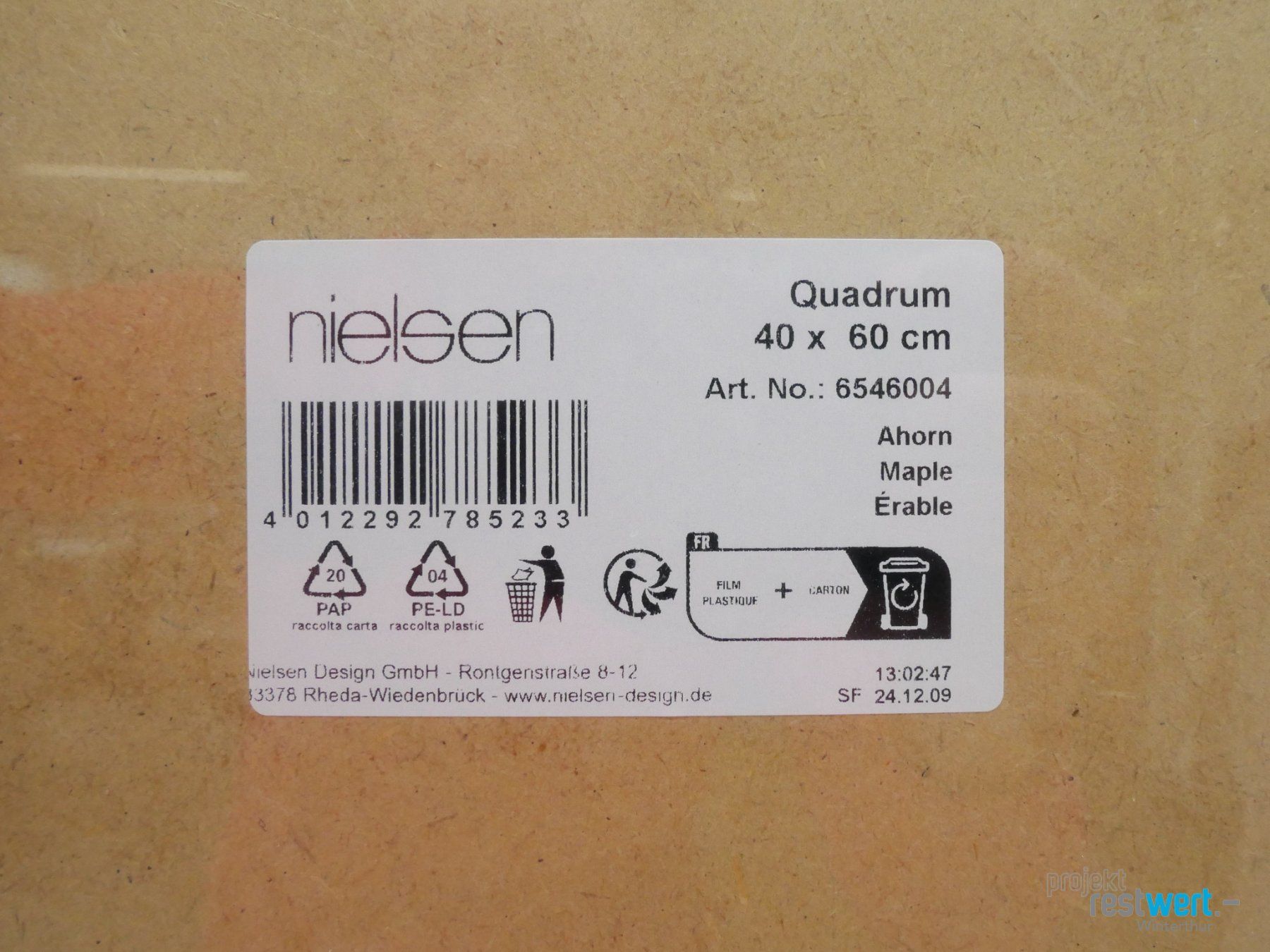 Cornici: NIELSEN Holzrahmen Quadrum 40x60 – Nuovo e nell'imballaggio originale da Winterthur venduto da Restwert_Winterthur 2