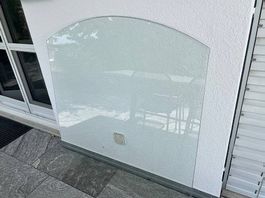 Spritzschutzglas