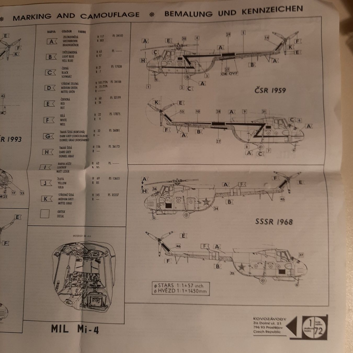 Kit di modellismo & Modellini statici: 2030 ... MIL Mi-4 ... KP 34 – Usato da Bonstetten venduto da Benibanny59 3