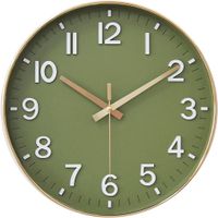 Wanduhr Schleichende Sekunde mit Arabisch Ziffer