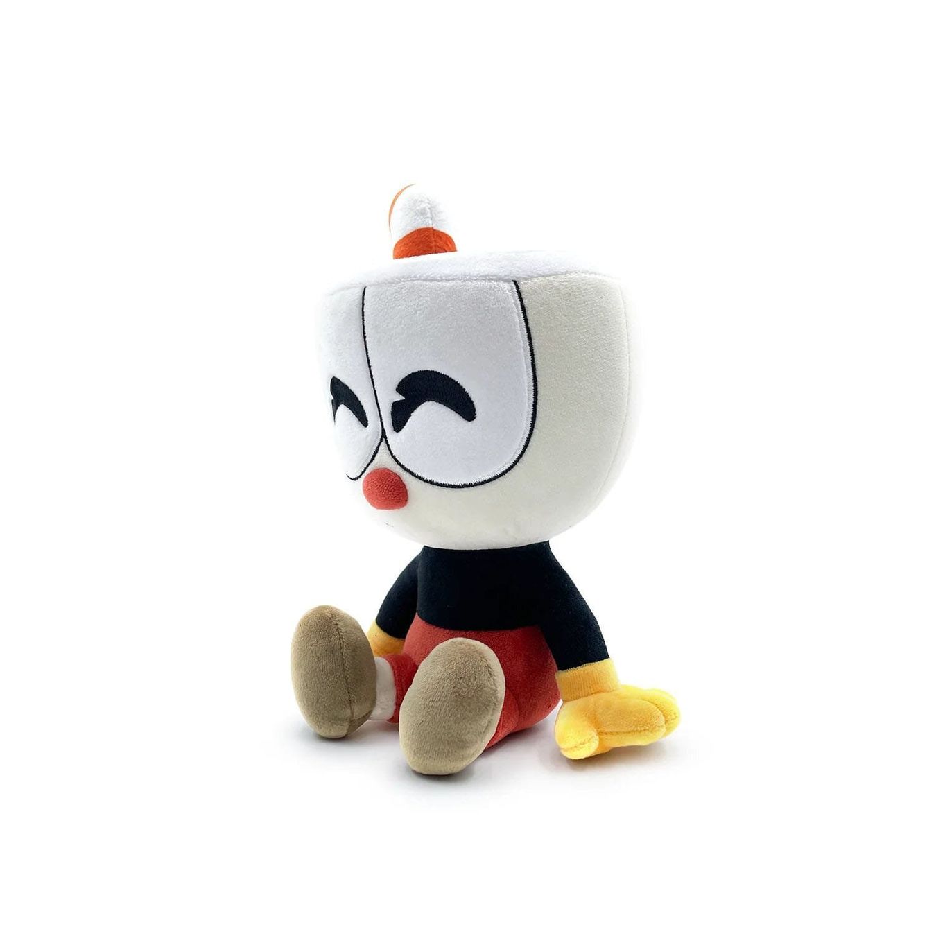 Statuette: Cuphead peluche Cuphead 22 cm – Nuovo e nell'imballaggio originale da St-Imier venduto da ATTAKSHOP 3