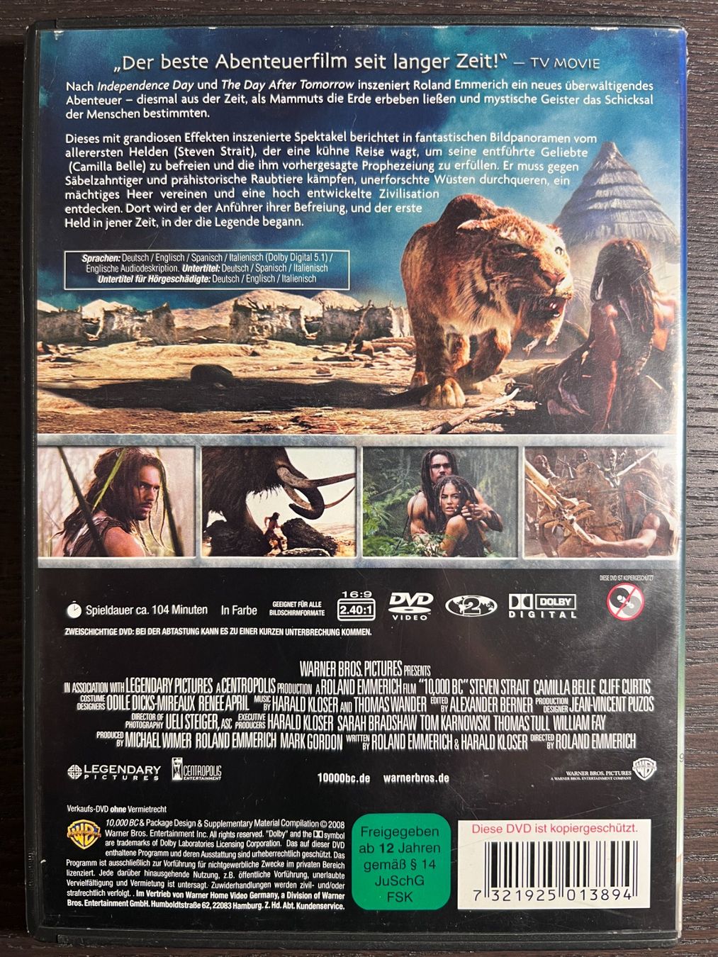 Alle DVDs: 10.000 BC – Gebraucht aus Zürich von FilmFreunde 1